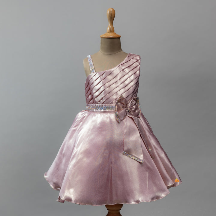 Onion Bow Girls Frock