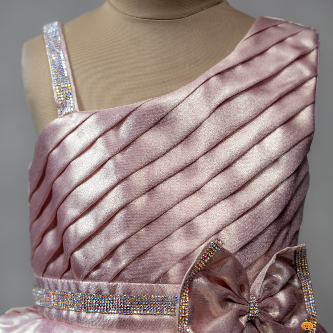 Onion Bow Girls Frock