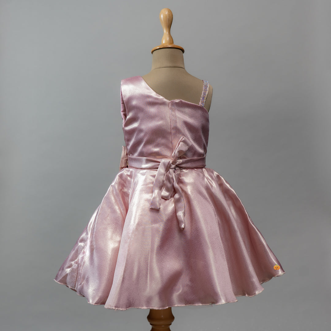 Onion Bow Girls Frock