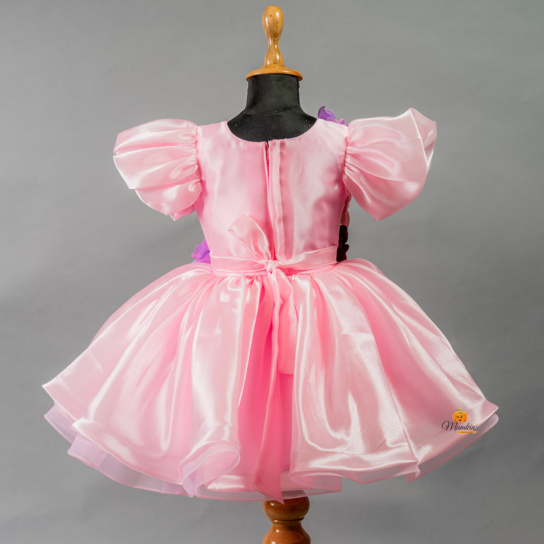 Ruffled Sleeves Frock for Girls