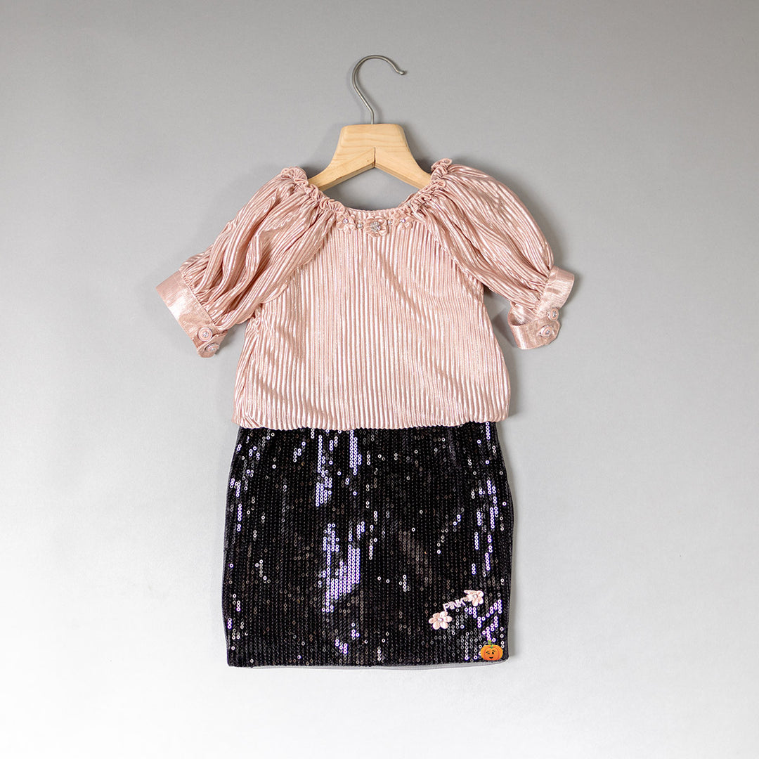 Skirt Baby Girl Midi Pink Baby Girls Midi Knee Length Frock Dress