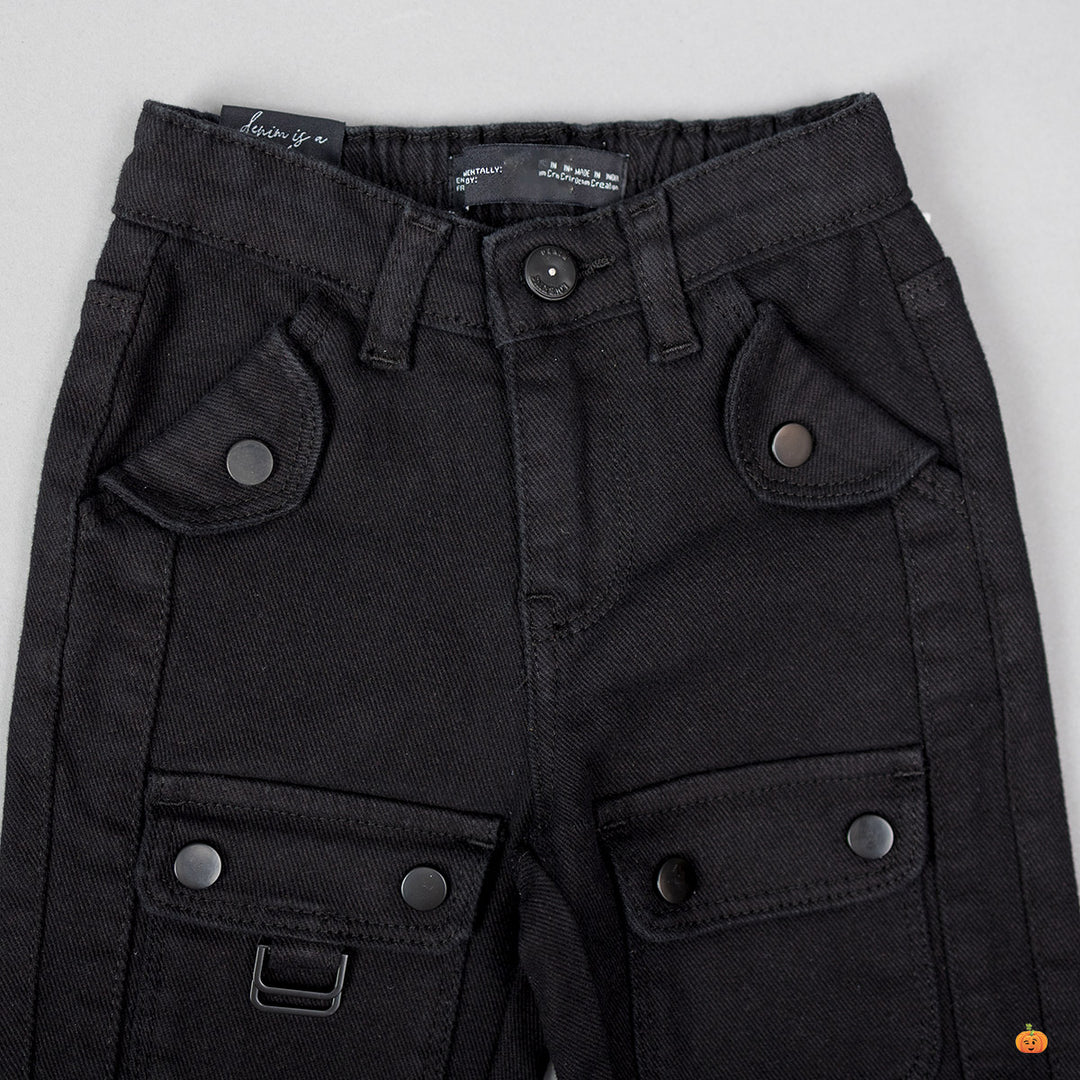 Black Girls Cargo Pant