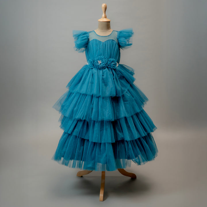 Rama Layered Gown for Girls