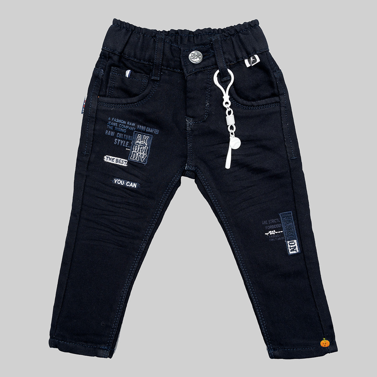 Buy Black & Navy Blue Solid Boys Jeans – Mumkins
