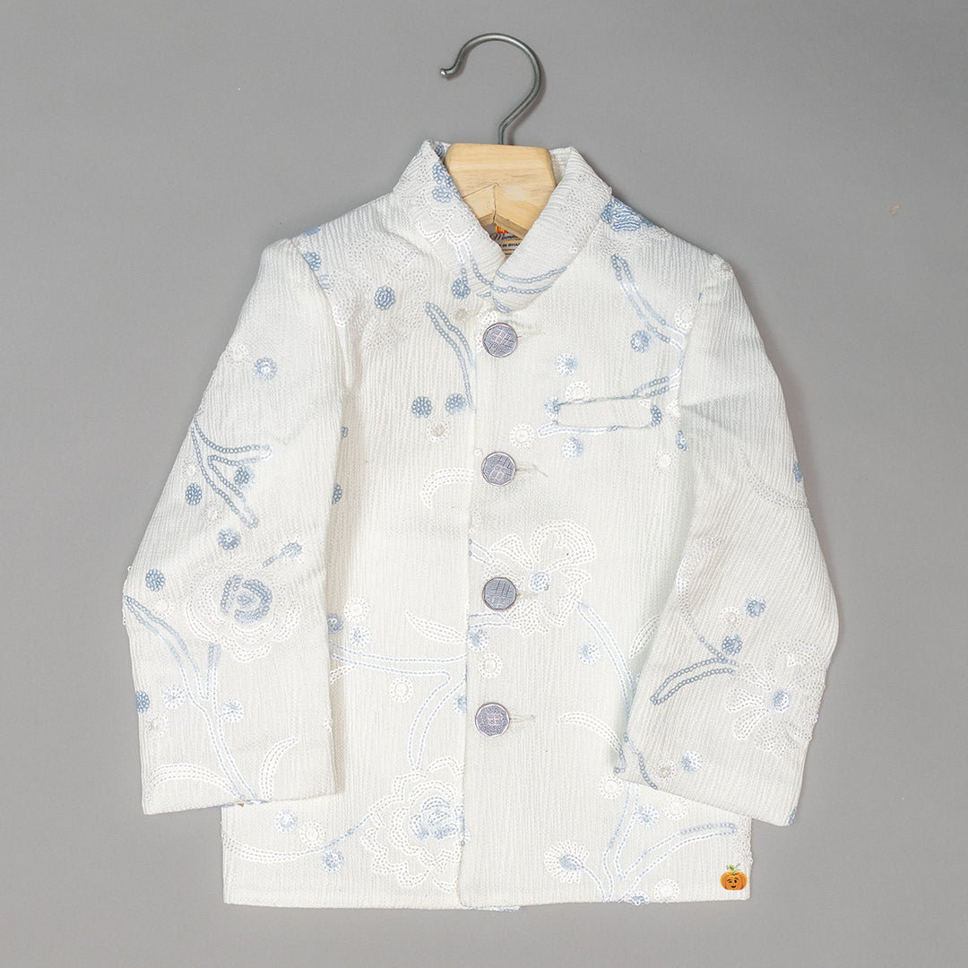 Cream Jodhpuri Suit for Boys