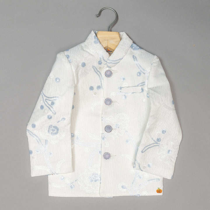 Cream Jodhpuri Suit for Boys