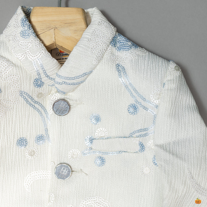 Cream Jodhpuri Suit for Boys
