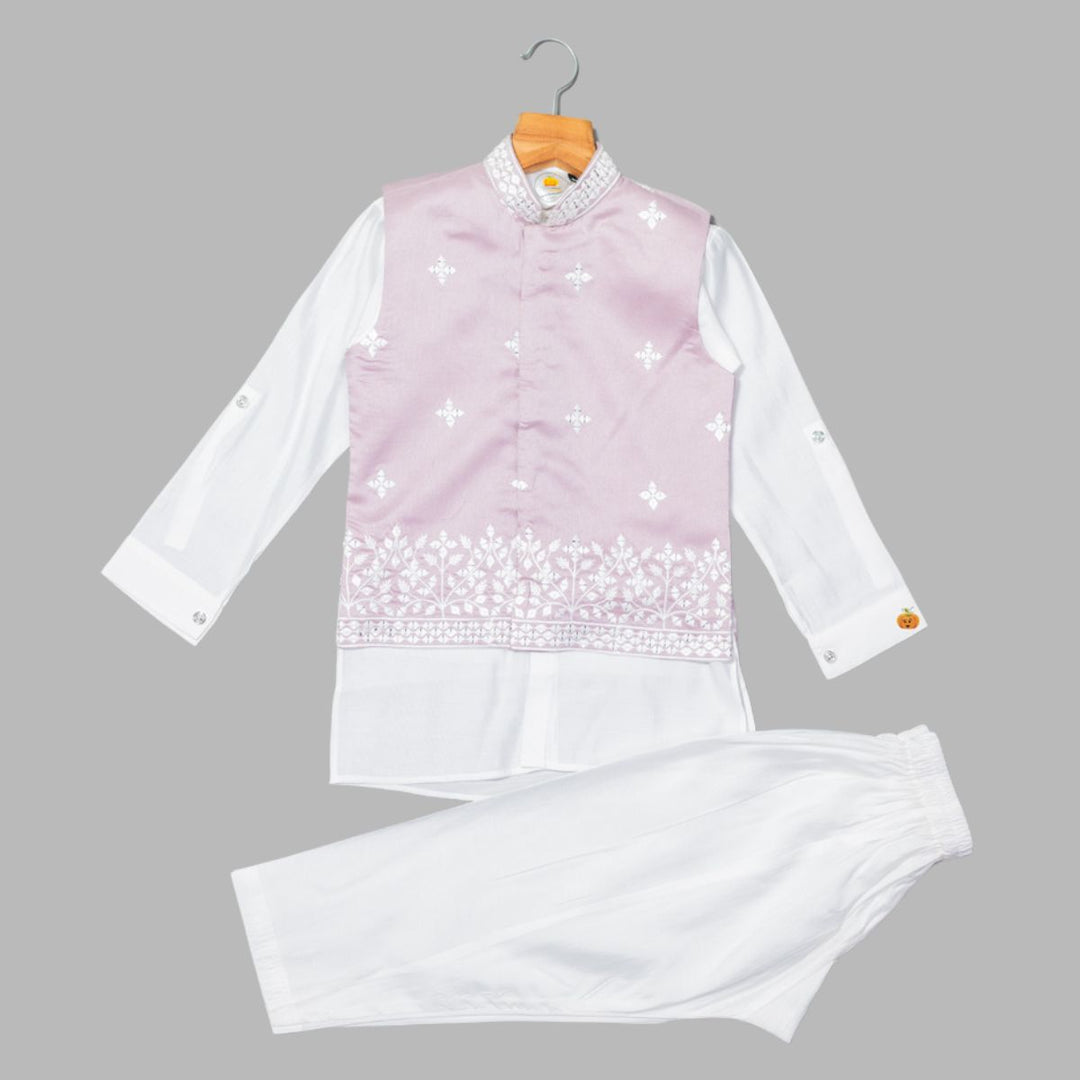 Pink Kurta Pajama for Boys