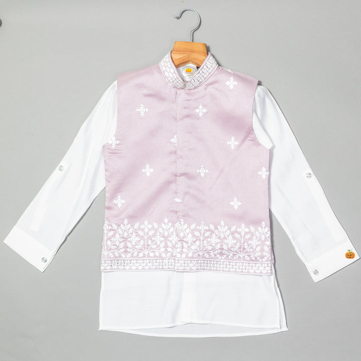 Pink Kurta Pajama for Boys