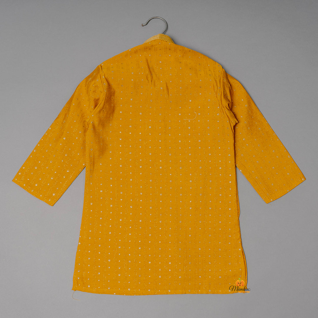 Mustard Boys Kurta Pajama