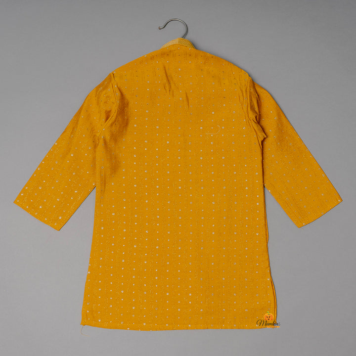 Mustard Boys Kurta Pajama