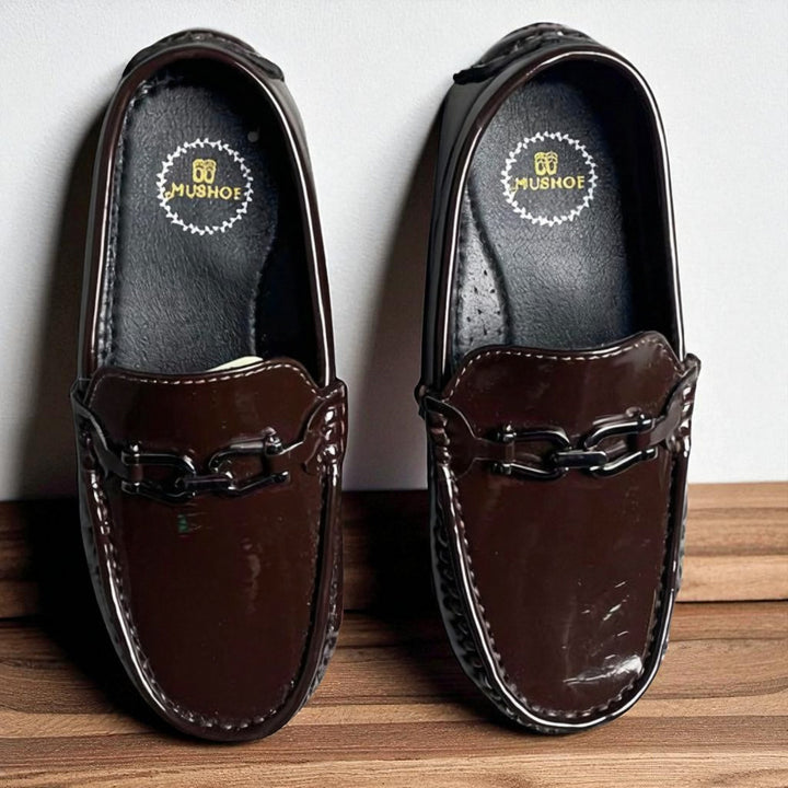 Brown Loafers for Boys