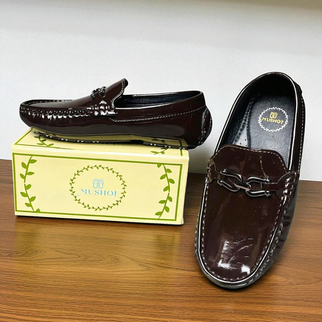 Brown Loafers for Boys