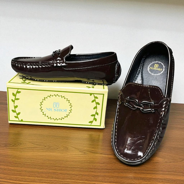 Brown Loafers for Boys