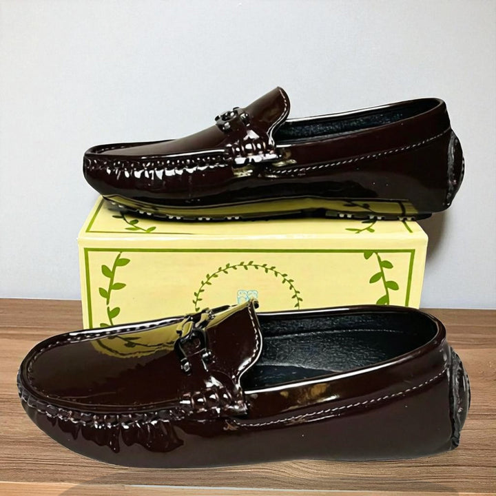 Brown Loafers for Boys