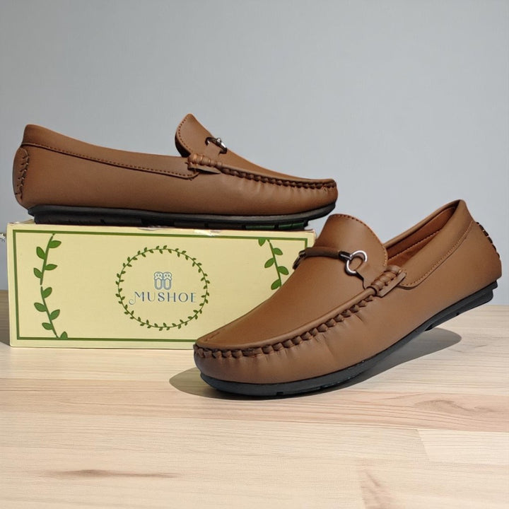 Brown Boys Loafer Shoes