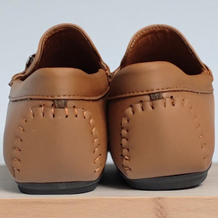 Brown Boys Loafer Shoes