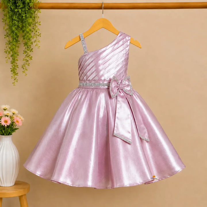 Onion Bow Girls Frock