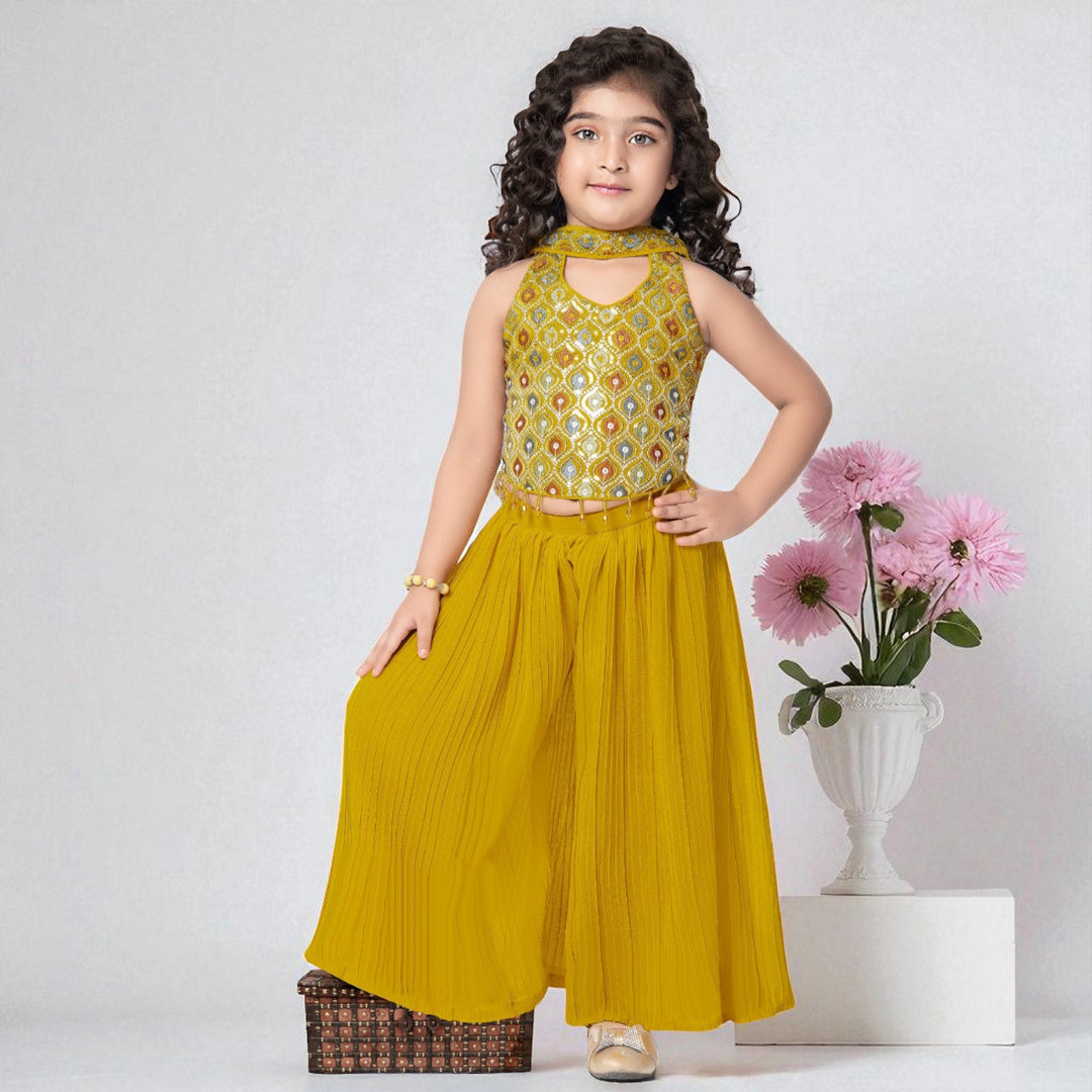 Designer Girls Palazzo Set