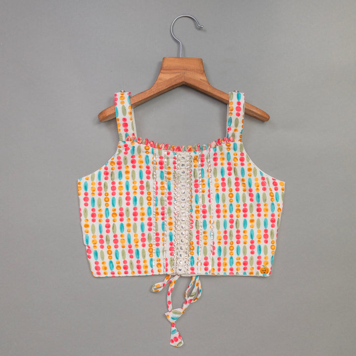 Tomato Girls Sharara Suit with Shrug