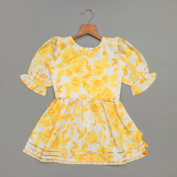 Flutter Sleeves Girls Palazzo Set