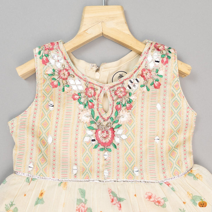 Fawn Palazzo Suit for Girls