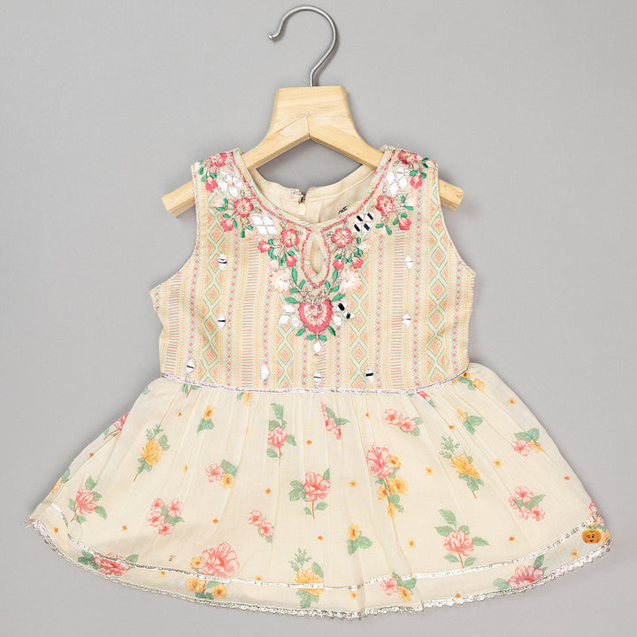 Fawn Palazzo Suit for Girls
