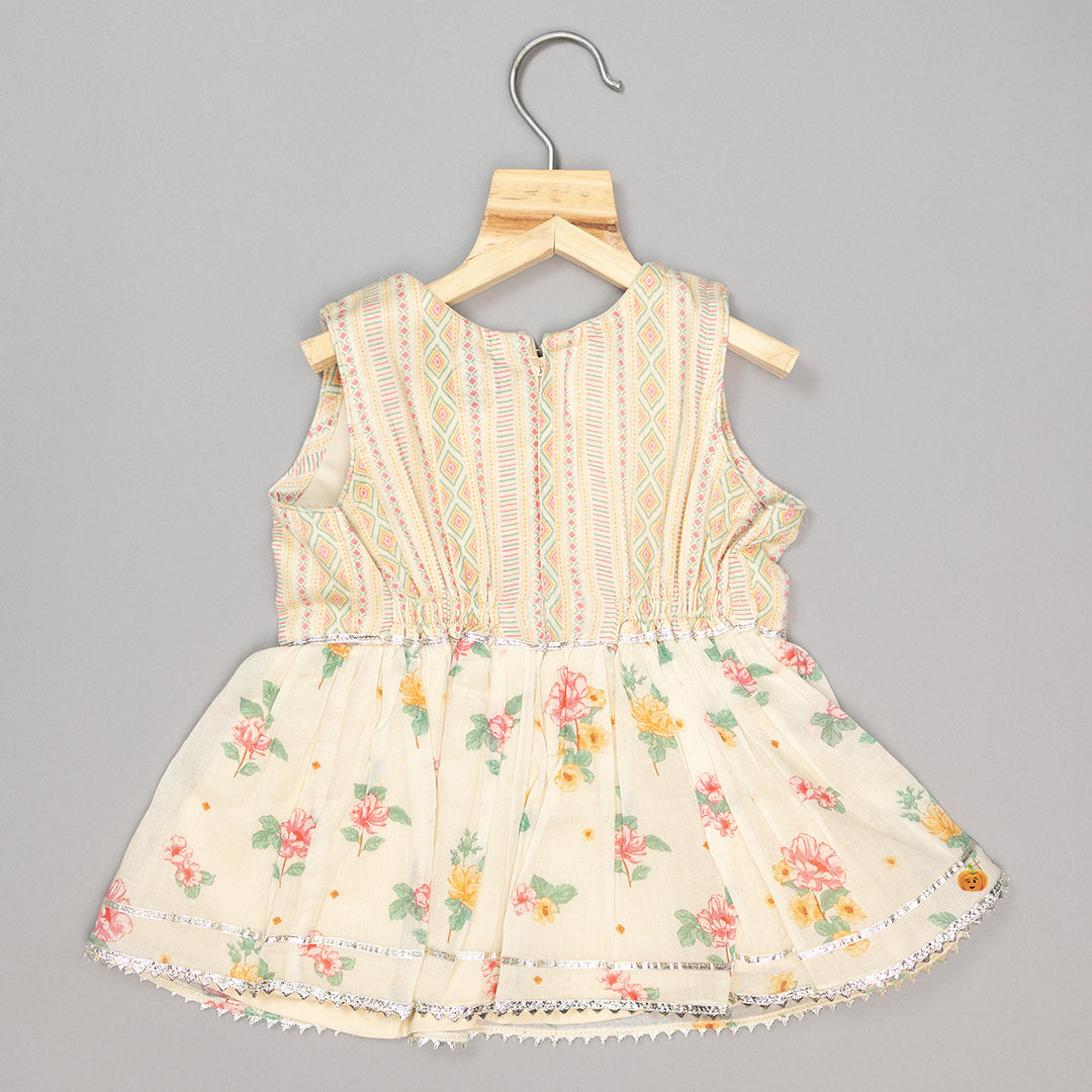 Fawn Palazzo Suit for Girls
