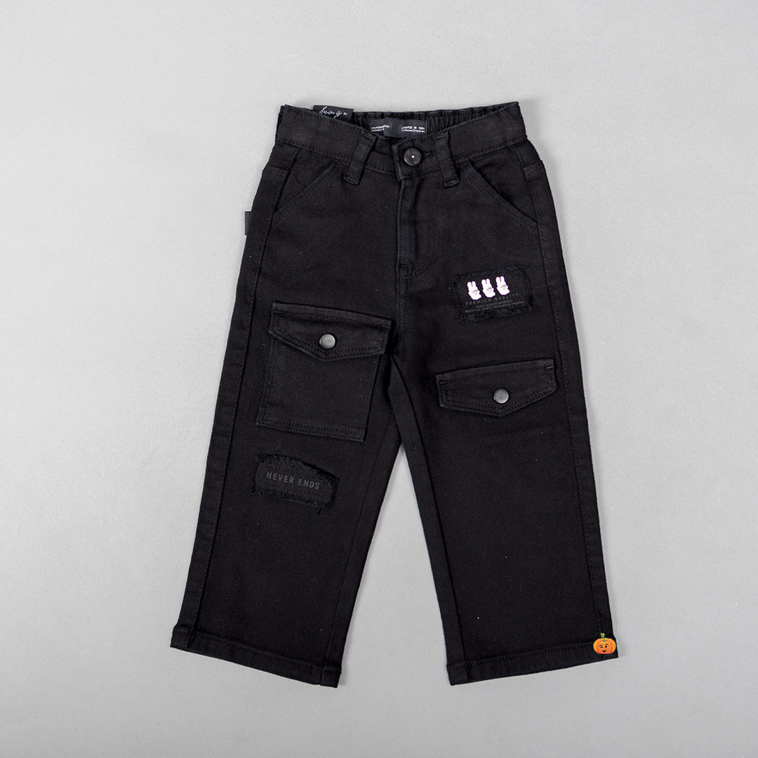 Black Girls Cargo Pant