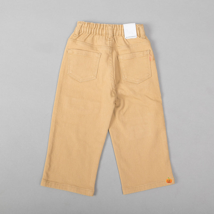 Khaki Girls Cargo Pant