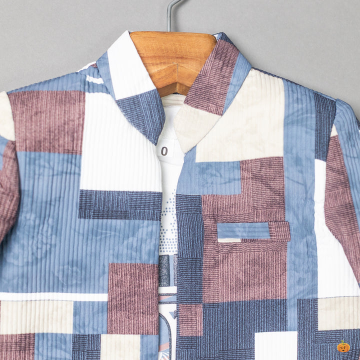 Blue Party Wear Dress for Boys
