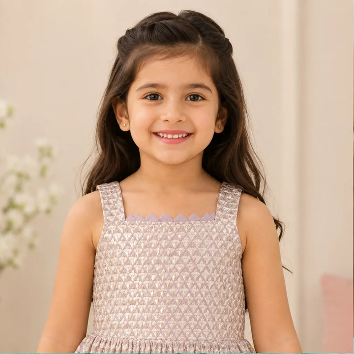 Peplum Kurti Girls Palazzo Suit