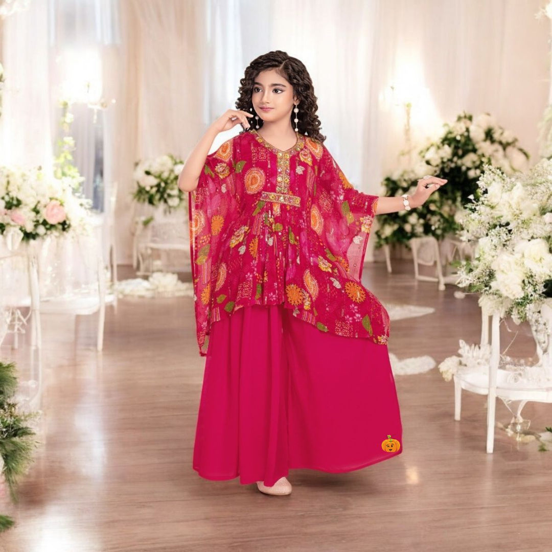 Rani Printed Palazzo Suit for Girls