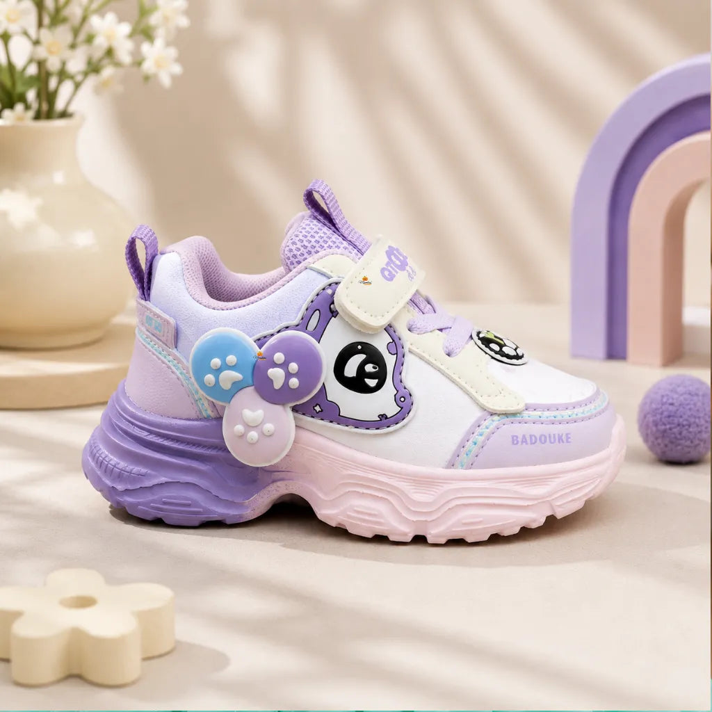 Premium Purple Sports Sneakers for Girls
