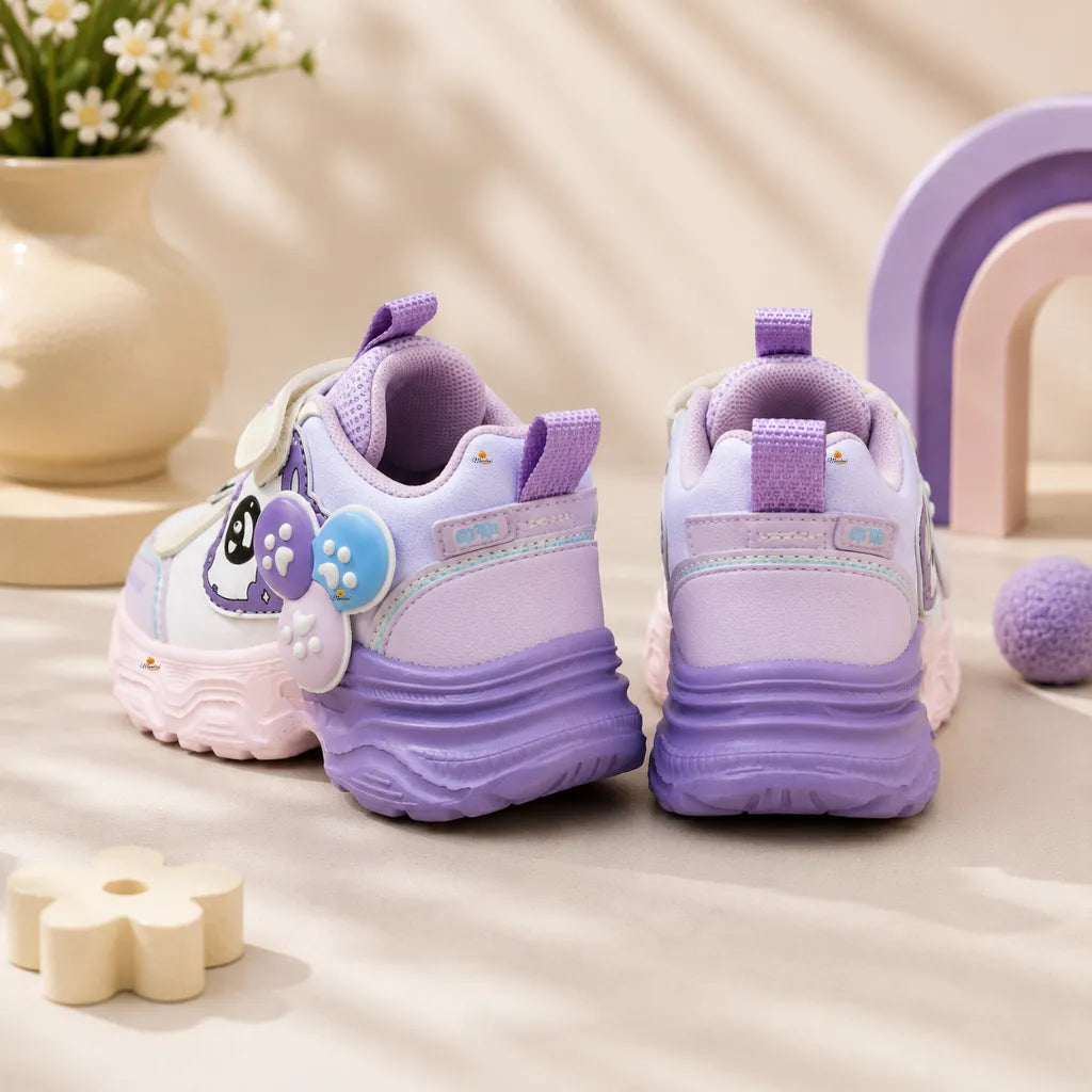 Premium Purple Sports Sneakers for Girls