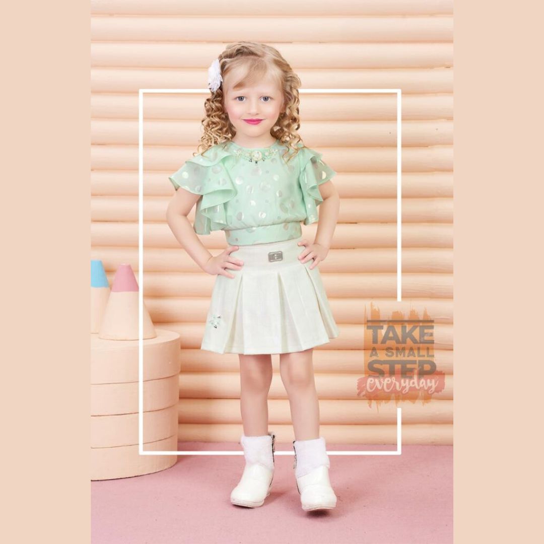 Toddler Girls Tiered Dress - Paige - Morning Lavender Online Boutique