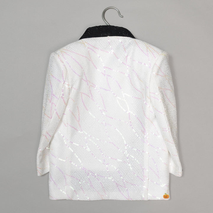 White Suit for Boys with Bow 