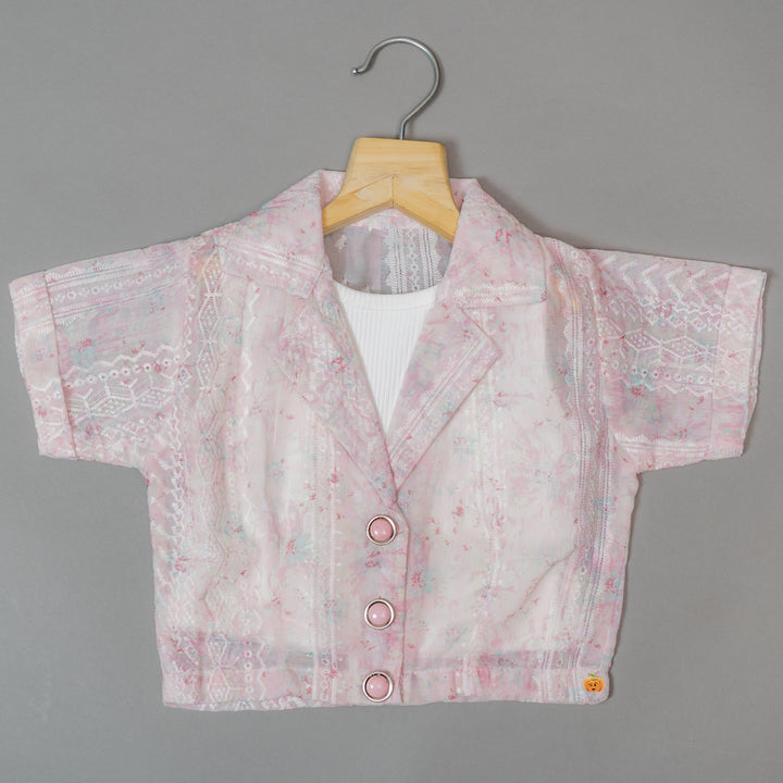 Fancy Printed Girls Top
