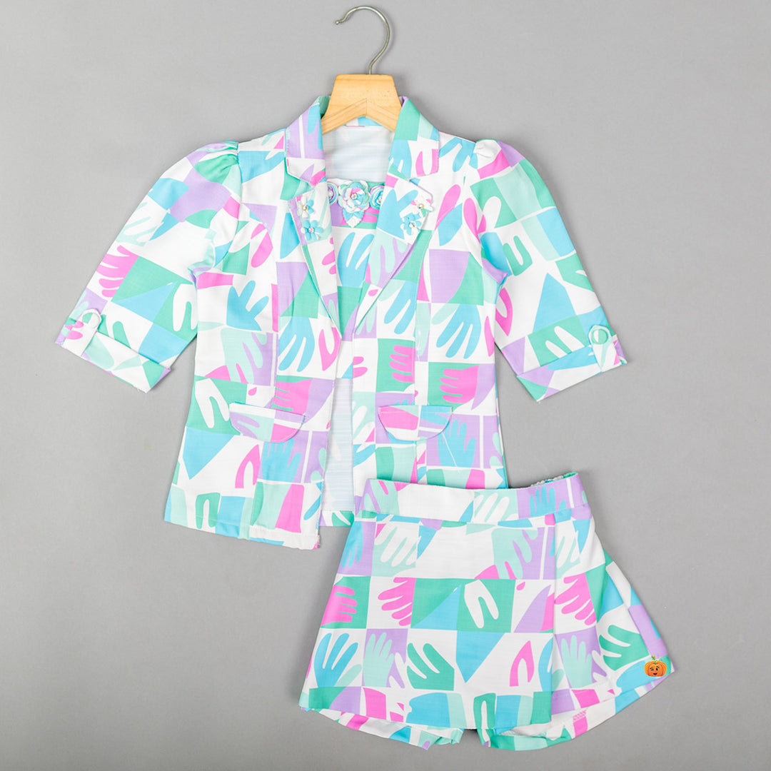 Printed Co-ord Set for Girls