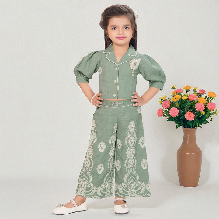 Pista Palazzo Set for Girls 