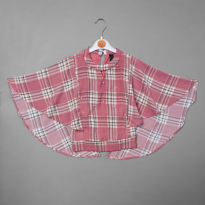 Light Pink Top for Girls Front View 