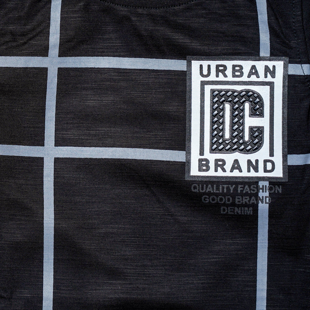 Checks Full Sleeves T-shirt For Boys Close Up View