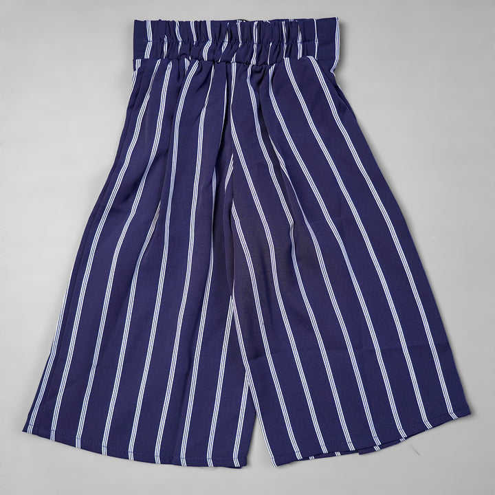 Stripped Palazzo for Girls Back View