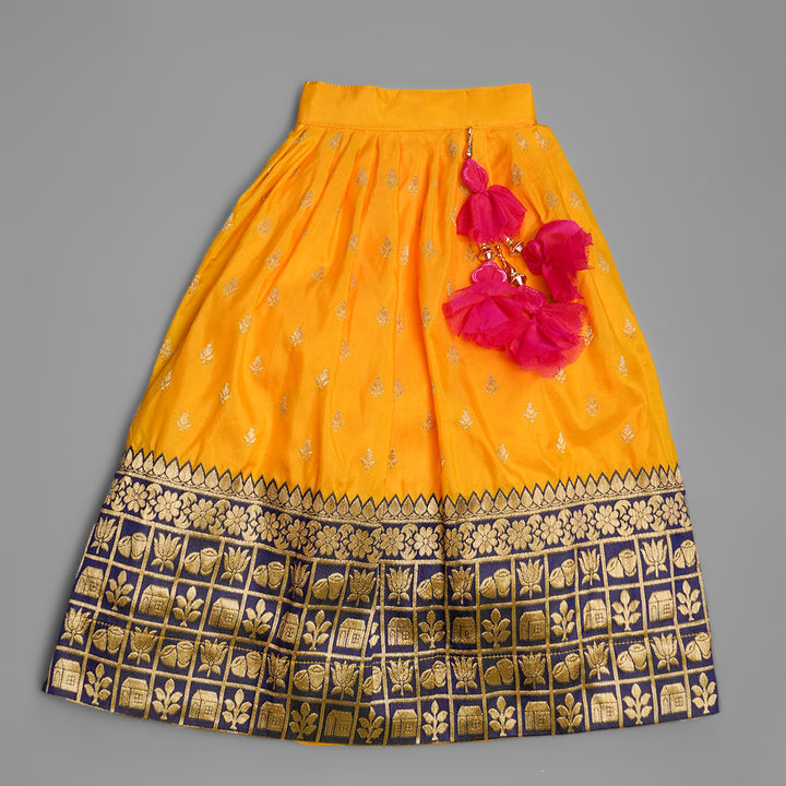 Girls And Kids Lehenga Choli With An Elegant Embroidery GS211093Rani
