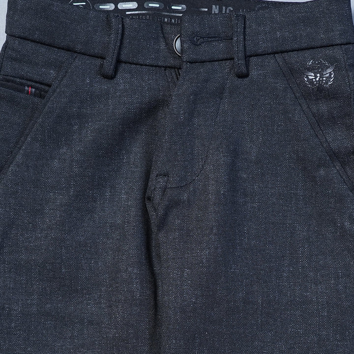 Grey Jeans for Boys Close Up View