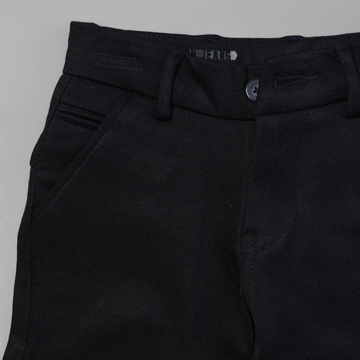 Solid Jeans for Boys Close Up View