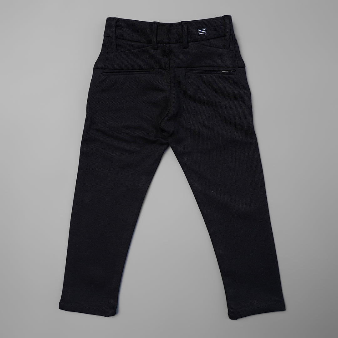 Solid Jeans for Boys Back View