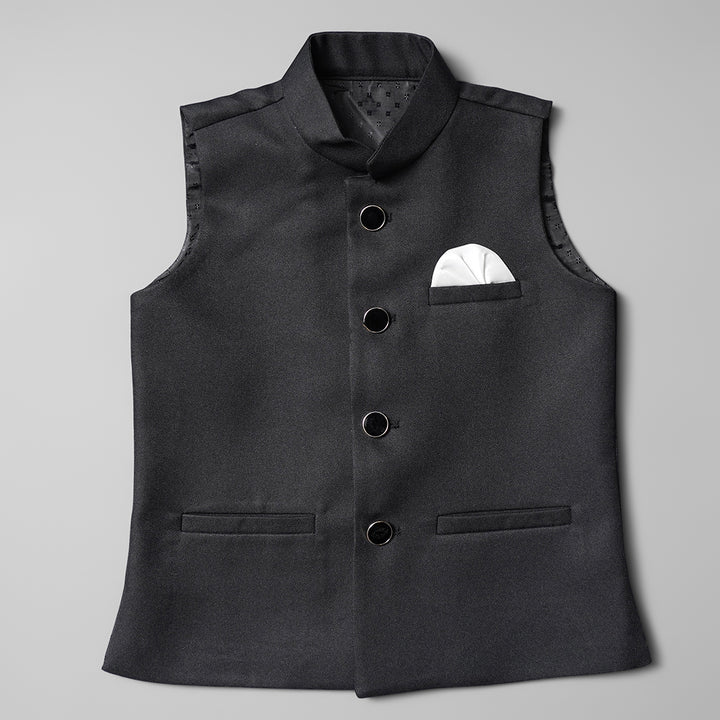  Waistcoat for Boys BU0319123JBlack