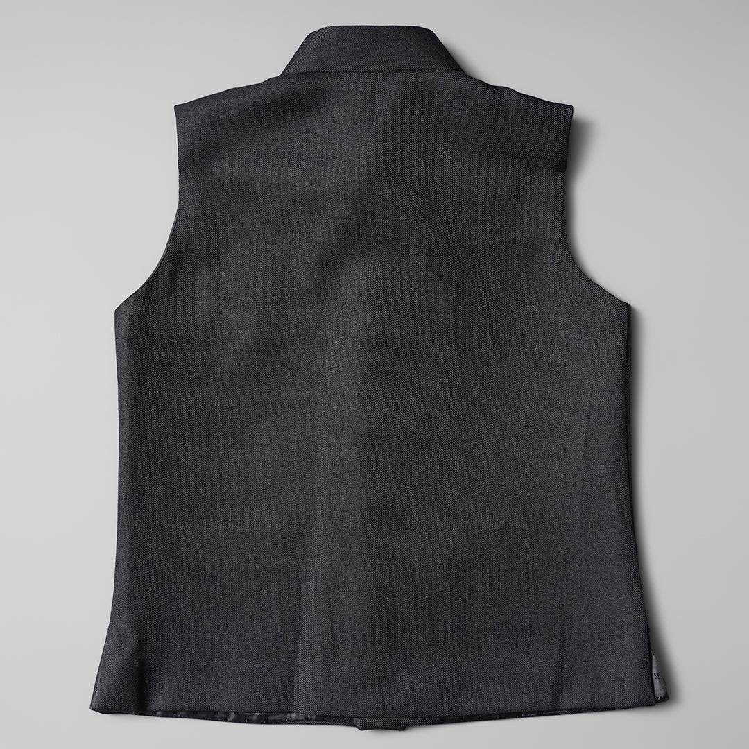  Waistcoat for Boys BU0319123JBlack