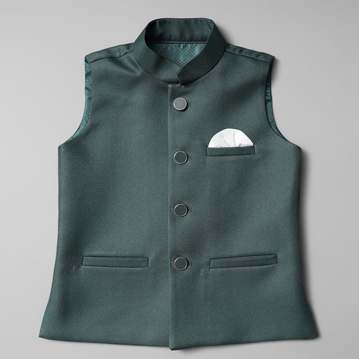  Waistcoat for Boys BU0319123JGreen